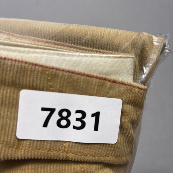 Ecko Unltd Pants Mens 36 Beige Flat Front Lightweight Straight Leg Corduroy NWOT - Picture 11 of 11